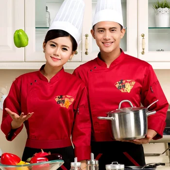 (10sets-Hat&Shirt&Apron)Cook suit long-sleeve clothes work uniform Hotel uniforms The dining room kitchen uniform male or female
(10sets-Hat&Shirt&Apron)Cook suit long-sleeve clothes work uniform Hotel uniforms The dining room kitchen uniform male or female