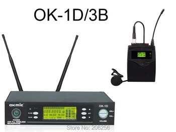 Free shipping OK-1D/3B Professional UHF/PLL 32/96 true diversity wireless microphone system, wireless 3B bodypack transmitter
Free shipping OK-1D/3B Professional UHF/PLL 32/96 true diversity wireless microphone system, wireless 3B bodypack transmitter
