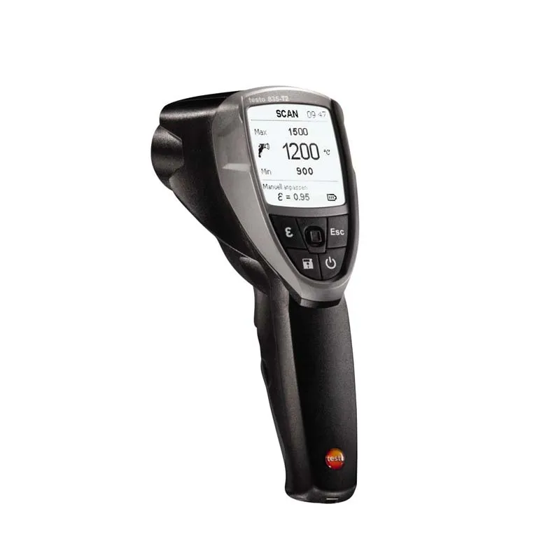 Infrared temperature measuring instrument testo 835-T2 - The pro when it comes to high temperatures
Infrared temperature measuring instrument testo 835-T2 - The pro when it comes to high temperatures