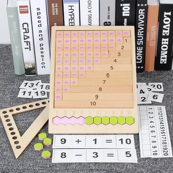 NEW Montessori Early Learning Math Teaching Tools Kindergarten Baby Montessori Digital Cognitive Child Addition Subtraction Toys
NEW Montessori Early Learning Math Teaching Tools Kindergarten Baby Montessori Digital Cognitive Child Addition Subtraction Toys