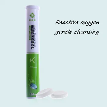 Teeth Care Denture Care retainer Cleansing Tablets Antibacterial Orthodontic appliance Cleaning Tooth Cleaning Tablet
Teeth Care Denture Care retainer Cleansing Tablets Antibacterial Orthodontic appliance Cleaning Tooth Cleaning Tablet