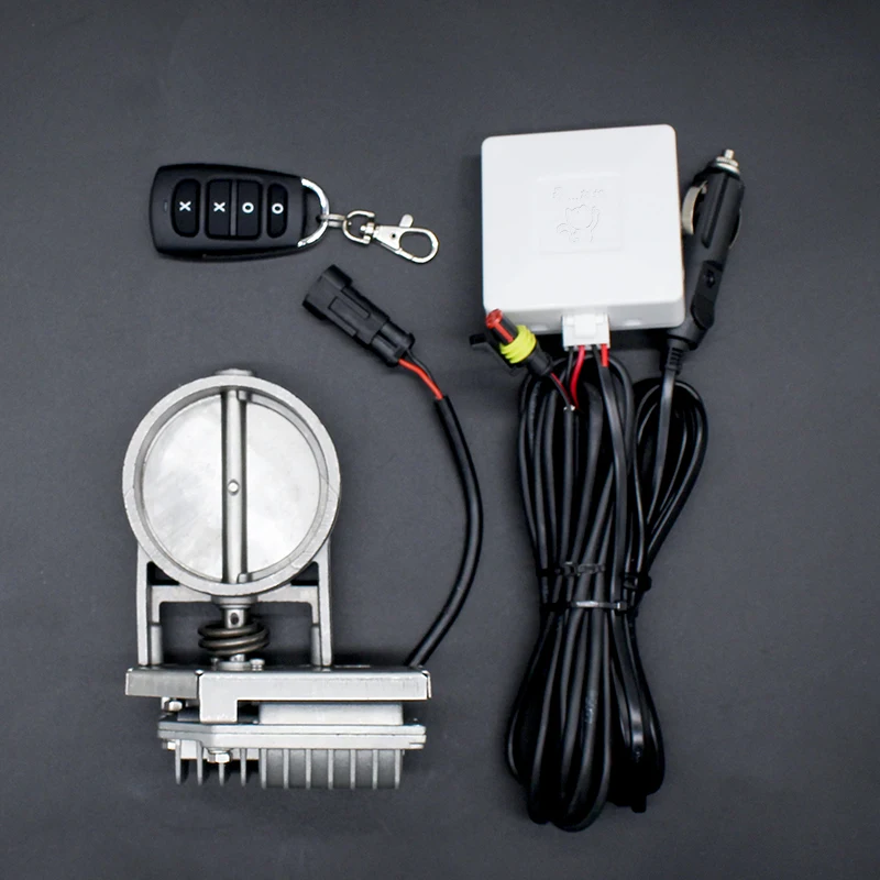 63MM 76MM Exhaust Cutout Valve Muffler Electrical Worm Valve 304 Stainless Steel Automobile Wireless Remote Control Valve System
63MM 76MM Exhaust Cutout Valve Muffler Electrical Worm Valve 304 Stainless Steel Automobile Wireless Remote Control Valve System
