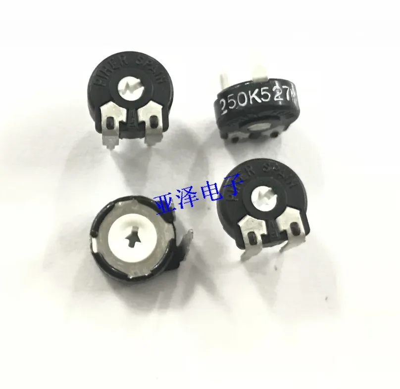 5pcs Imported original potentiometer PT10-250K horizontal rotary fine adjustment adjustable resistance arrow hole
5pcs Imported original potentiometer PT10-250K horizontal rotary fine adjustment adjustable resistance arrow hole