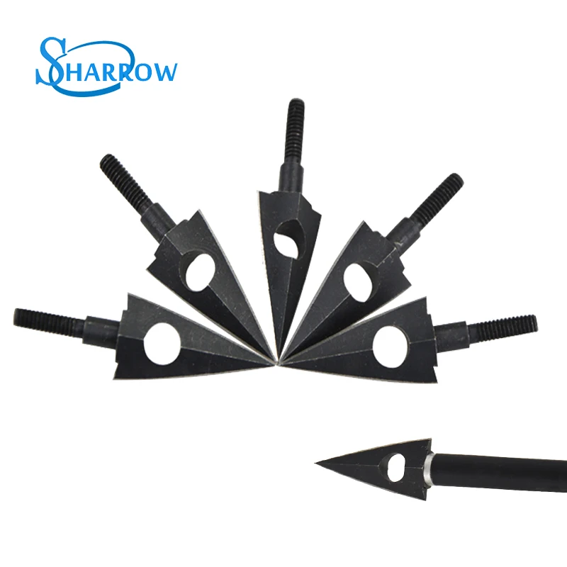 6/12pcs Archery Blade Arrowheads 116 Grain Traditional Metal Broadheads Point Outdoor Hunting Bow and Arrow Shooting Accessories
6/12pcs Archery Blade Arrowheads 116 Grain Traditional Metal Broadheads Point Outdoor Hunting Bow and Arrow Shooting Accessories