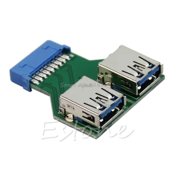 Internal Mainboard 2 Ports USB 3.0 Female to 20 Pin Female Header Whosale&Dropship
Internal Mainboard 2 Ports USB 3.0 Female to 20 Pin Female Header Whosale&Dropship