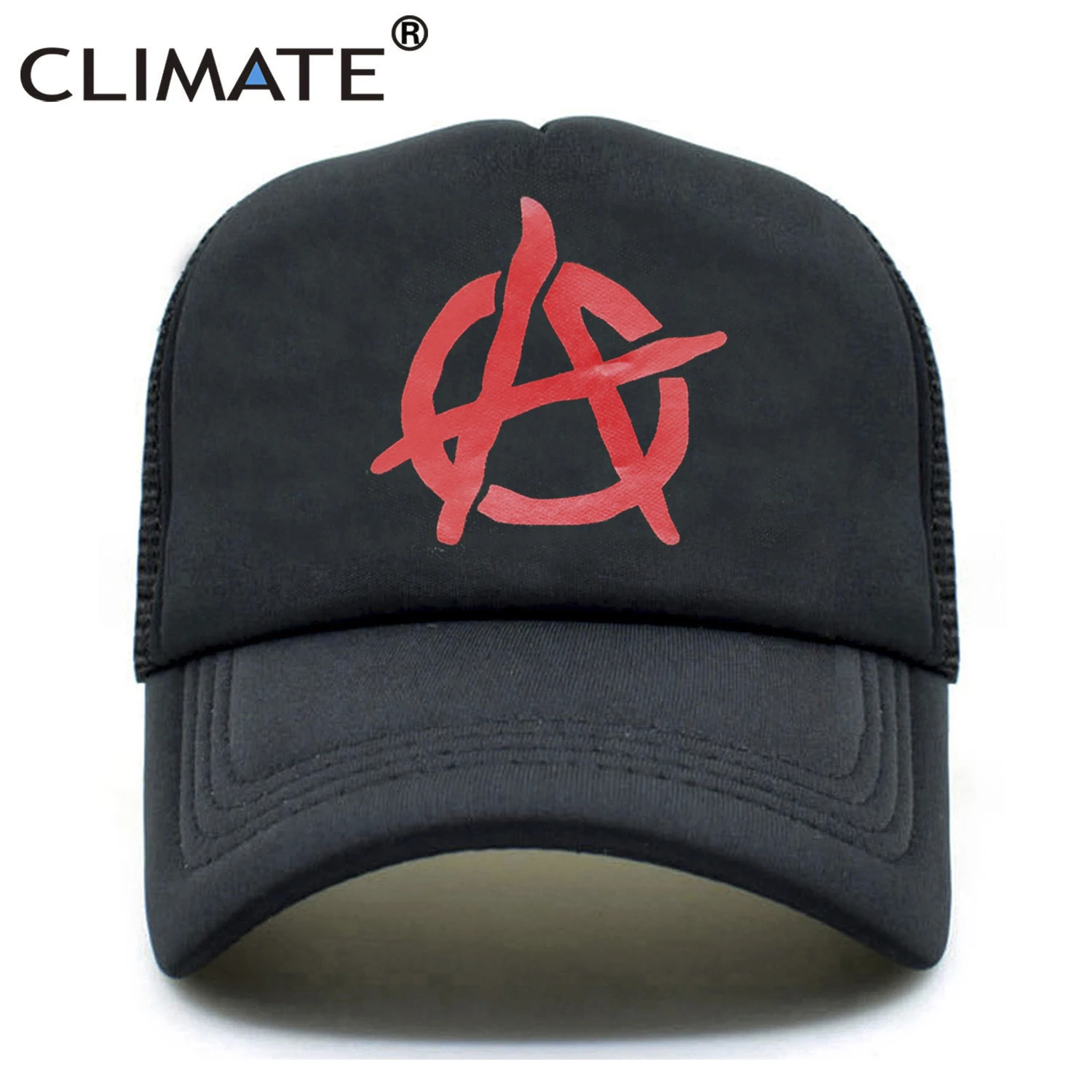 CLIMATE New Anarchy Cap Men Bedlam Evil Anarchist Trucker Caps Summer Cool Cap Mesh Black Baseball Net Trucker Cap Hat for Men
CLIMATE New Anarchy Cap Men Bedlam Evil Anarchist Trucker Caps Summer Cool Cap Mesh Black Baseball Net Trucker Cap Hat for Men