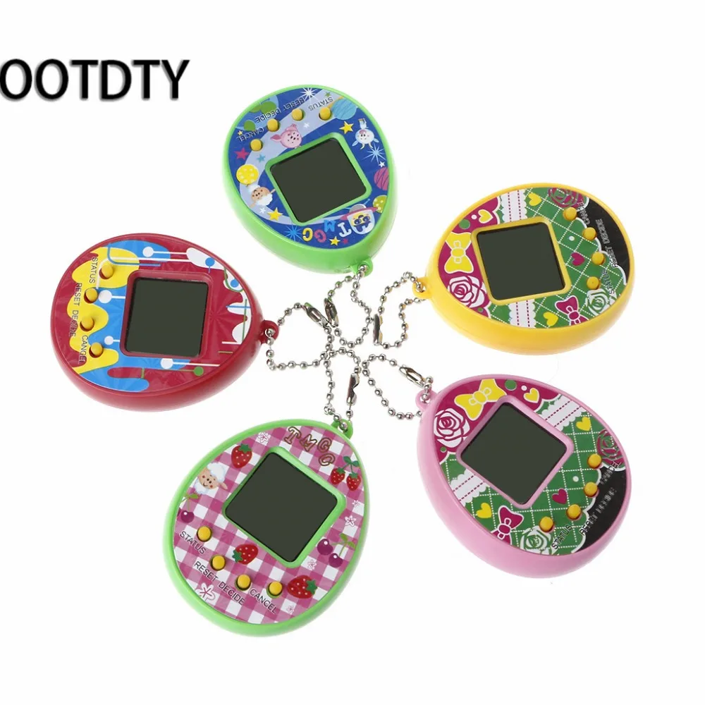 LCD Virtual Digital Pet Egg Handheld Electronic Game Machine Toy With Keychain the best gifts for children and friends
LCD Virtual Digital Pet Egg Handheld Electronic Game Machine Toy With Keychain the best gifts for children and friends