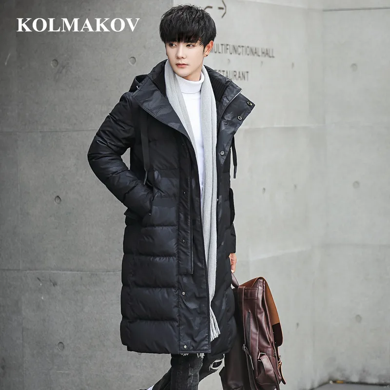 New Men's Duck Down Coats 2018 Winter Mens Long 85% White Duck Down Jackets Men Slim Fit Thick Hiking Overcoats Masculino L-4XL
New Men's Duck Down Coats 2018 Winter Mens Long 85% White Duck Down Jackets Men Slim Fit Thick Hiking Overcoats Masculino L-4XL