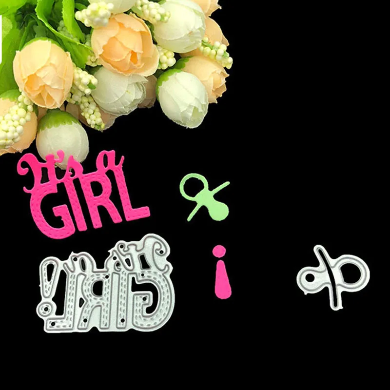 It's A Girl Metal Cutting Dies New Baby Shower Dies Scrapbooking Embossing Stencil For Paper Card Making DIY Craft Albums Dies
It's A Girl Metal Cutting Dies New Baby Shower Dies Scrapbooking Embossing Stencil For Paper Card Making DIY Craft Albums Dies