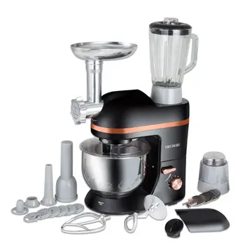 220V Multifunction Electric Dough Mixer Eggs Beater 5L Electric Blender With Juicer Grinder For Sausage Kitchen Stand Mixer
220V Multifunction Electric Dough Mixer Eggs Beater 5L Electric Blender With Juicer Grinder For Sausage Kitchen Stand Mixer