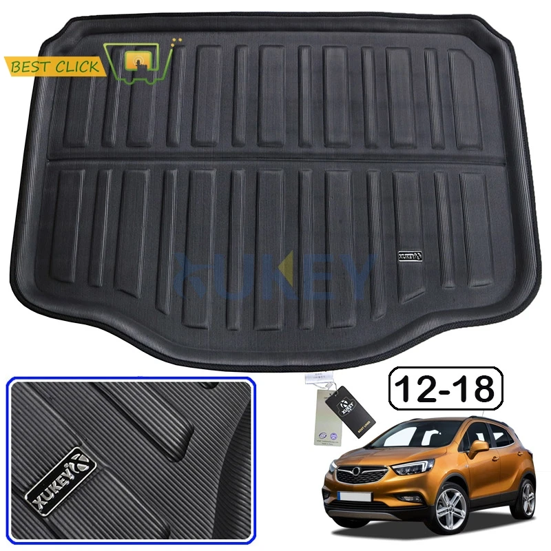 

Accessories For Chevrolet Holden Trax Tracker 2013-2019 Rear Trunk Cargo Boot Mat Liner Tray Floor Carpet 2014 2015 2016 2017