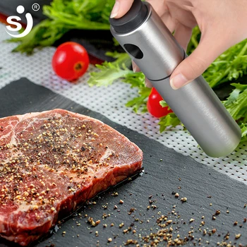 SJ Stainless steel Olive Pump Spray Bottle barbecue spray retro season bottle oil Spray Bottle Cooking Kitchen Tools
SJ Stainless steel Olive Pump Spray Bottle barbecue spray retro season bottle oil Spray Bottle Cooking Kitchen Tools