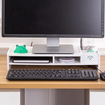 Multi-function Desktop Monitor Stand Monitor Riser Computer Screen Riser Wood Shelf Laptop Stand Desk Holder For Notebook TV
Multi-function Desktop Monitor Stand Monitor Riser Computer Screen Riser Wood Shelf Laptop Stand Desk Holder For Notebook TV