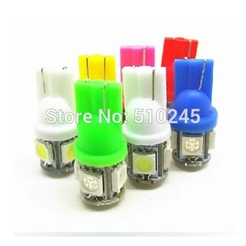 100X Free shipping Auto Car LED light T10 194 W5W 5 led smd 5050 Wedge LED Bulb Lamp 5SMD White Green ICE Blue Red Yellow PINK
100X Free shipping Auto Car LED light T10 194 W5W 5 led smd 5050 Wedge LED Bulb Lamp 5SMD White Green ICE Blue Red Yellow PINK