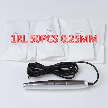 600D-G 50pcs per lot 1RL 0.25mm Disposable Sterilized Tattoo Permanent Makeup Needles Tips for Eyebrow lip
600D-G 50pcs per lot 1RL 0.25mm Disposable Sterilized Tattoo Permanent Makeup Needles Tips for Eyebrow lip