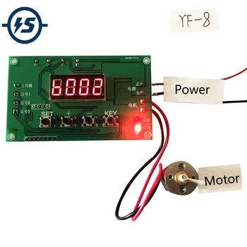 DC Motor Drive Module 120W Auto Governor Timing Delay Speed Limit Controller Module Display 7V-24V Forward Reverse Control
DC Motor Drive Module 120W Auto Governor Timing Delay Speed Limit Controller Module Display 7V-24V Forward Reverse Control