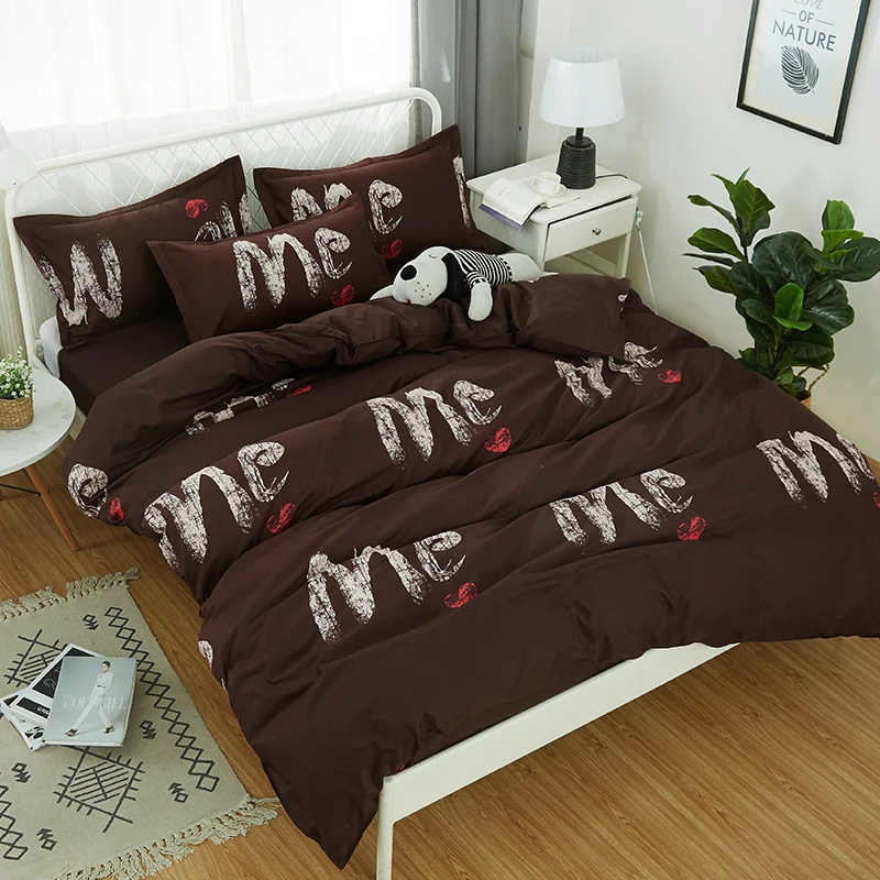 Classic bedding set 5 size Stripe heart black bed linen 4pcs/set duvet cover set Pastoral bed sheet AB side duvet cover 2019 bed
Classic bedding set 5 size Stripe heart black bed linen 4pcs/set duvet cover set Pastoral bed sheet AB side duvet cover 2019 bed
