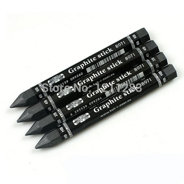

Koh-I-Noor Woodless Graphite Sticks Pencils HB, 2B, 4B ,6B