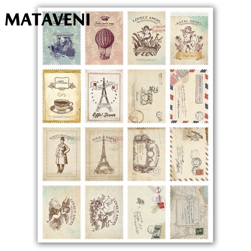 64 Pcs/Lot Vintage Stamp Flower Paper Sticker Decoration Decal DIY Diary Album Scrapbooking Envelope Seal Post It
64 Pcs/Lot Vintage Stamp Flower Paper Sticker Decoration Decal DIY Diary Album Scrapbooking Envelope Seal Post It