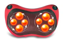 Infrared Heating Massage Pillow Cushion 4D Kneading Electric Vibrating Neck Massager Shiatsu Shoulder Back Massager Car Home Use
Infrared Heating Massage Pillow Cushion 4D Kneading Electric Vibrating Neck Massager Shiatsu Shoulder Back Massager Car Home Use