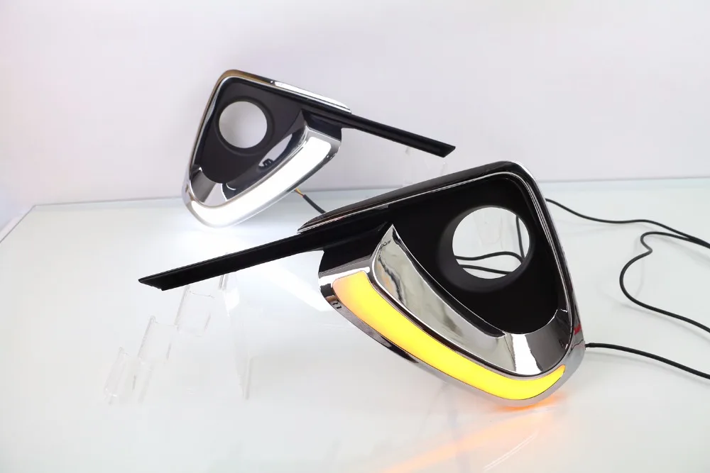 Osmrk LED DRL daytime running light for toyota fortuner 2015 2016, wireless switch, yellow turn signals
Osmrk LED DRL daytime running light for toyota fortuner 2015 2016, wireless switch, yellow turn signals