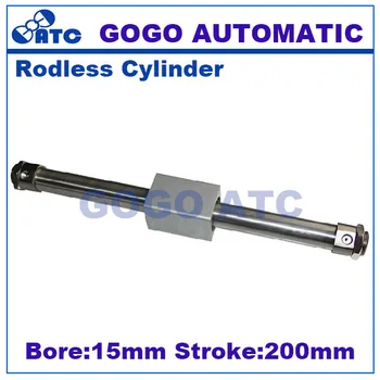 GOGO High quality rodless actuator pneumatic 15mm bore 200mm stroke CY1B15-200 basic type rodless air cylinders
GOGO High quality rodless actuator pneumatic 15mm bore 200mm stroke CY1B15-200 basic type rodless air cylinders