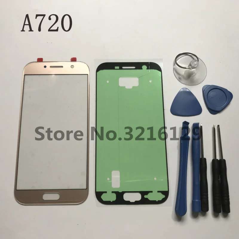 Original External Front Outer Glass Lens replacement for Samsung Galaxy A7 A720 A720F 2017 LCD touch screen Glass+ Adhesive
Original External Front Outer Glass Lens replacement for Samsung Galaxy A7 A720 A720F 2017 LCD touch screen Glass+ Adhesive