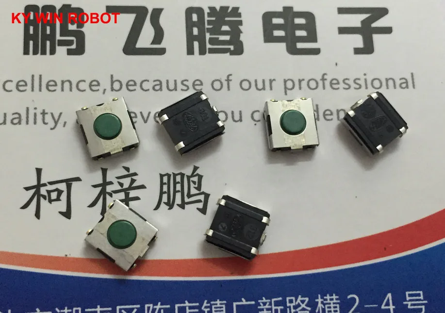 10pcs/lot Japan ALPS SMD Tact Switch 6*6*2.5 Push Button 2 Pin Inner 4 pin Touch Switch Ultra-thin Switch
10pcs/lot Japan ALPS SMD Tact Switch 6*6*2.5 Push Button 2 Pin Inner 4 pin Touch Switch Ultra-thin Switch