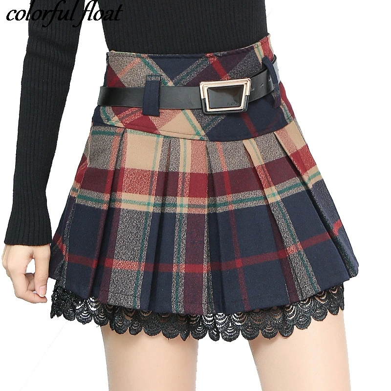 2017 autumn new plaid skirtS high waist thin pleated skirt package hip skirt short female
2017 autumn new plaid skirtS high waist thin pleated skirt package hip skirt short female