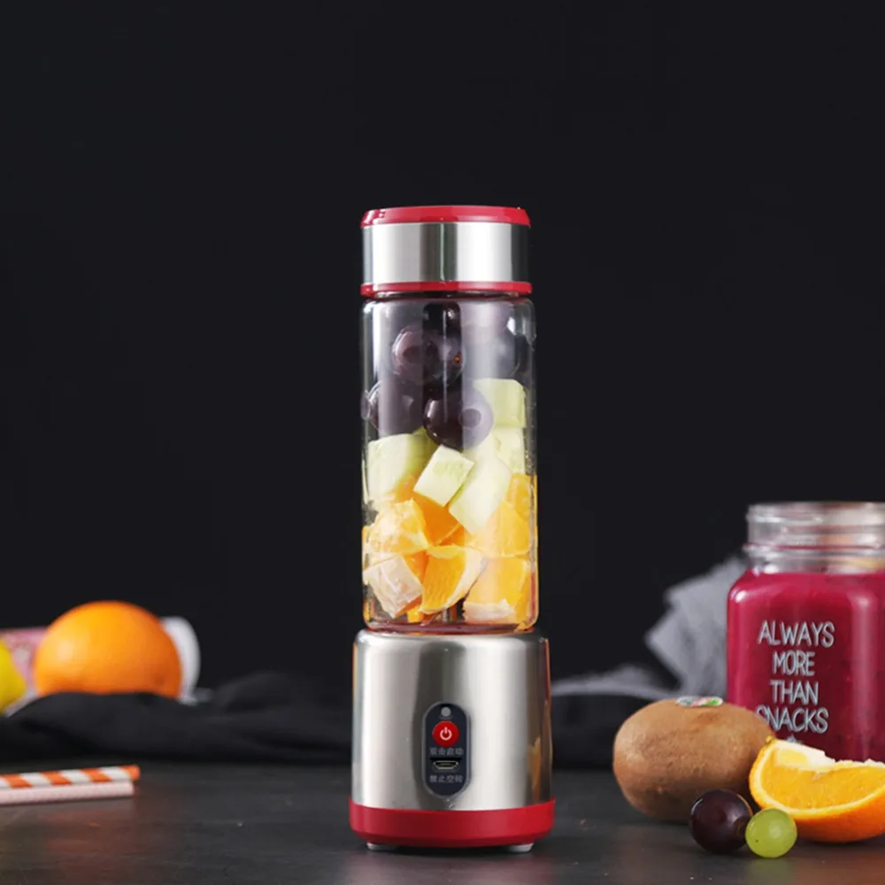 Mini Electric USB Rechargeable Portable Blender Smooth Maker Juicer Cup Shaker Squeezer Lemon Fruit Orange Juice Extractor 500ml
Mini Electric USB Rechargeable Portable Blender Smooth Maker Juicer Cup Shaker Squeezer Lemon Fruit Orange Juice Extractor 500ml