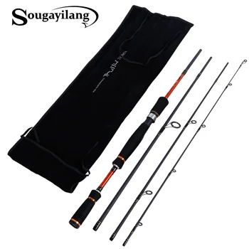 Sougayilang Spinning Fishing Rod Carbon Fiber 2.1M 2.4M 2.7M 4 Section baitcasting fishing rod Casting Lure Fishing Rod
Sougayilang Spinning Fishing Rod Carbon Fiber 2.1M 2.4M 2.7M 4 Section baitcasting fishing rod Casting Lure Fishing Rod
