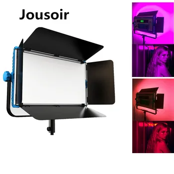 Dimmable 140W RGB 4 Colors Pro LED Lamp Video Film LED Soft Light Panel with LCD Screen Phone App Remote Control CD50
Dimmable 140W RGB 4 Colors Pro LED Lamp Video Film LED Soft Light Panel with LCD Screen Phone App Remote Control CD50
