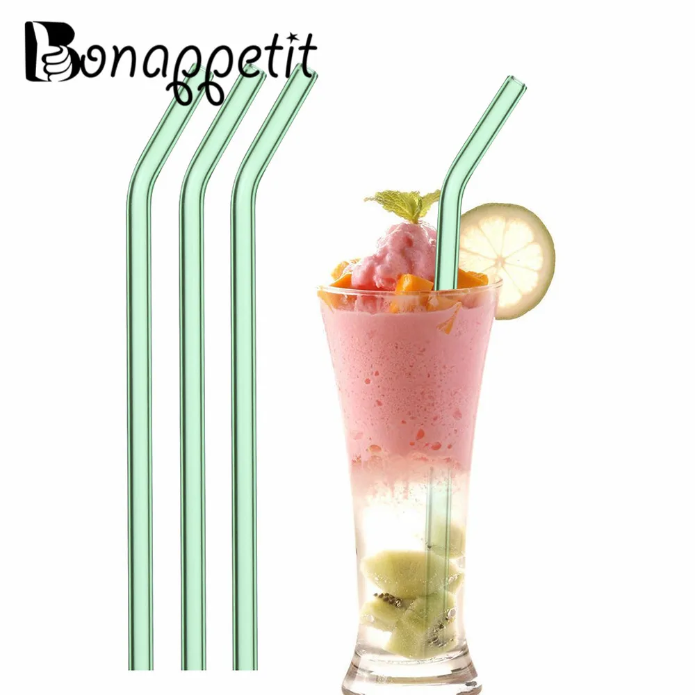 4PCS Reusable Straight Bend Pyrex Glass Drinking Straw Pipette Brush Wedding New Bar Accessories
4PCS Reusable Straight Bend Pyrex Glass Drinking Straw Pipette Brush Wedding New Bar Accessories