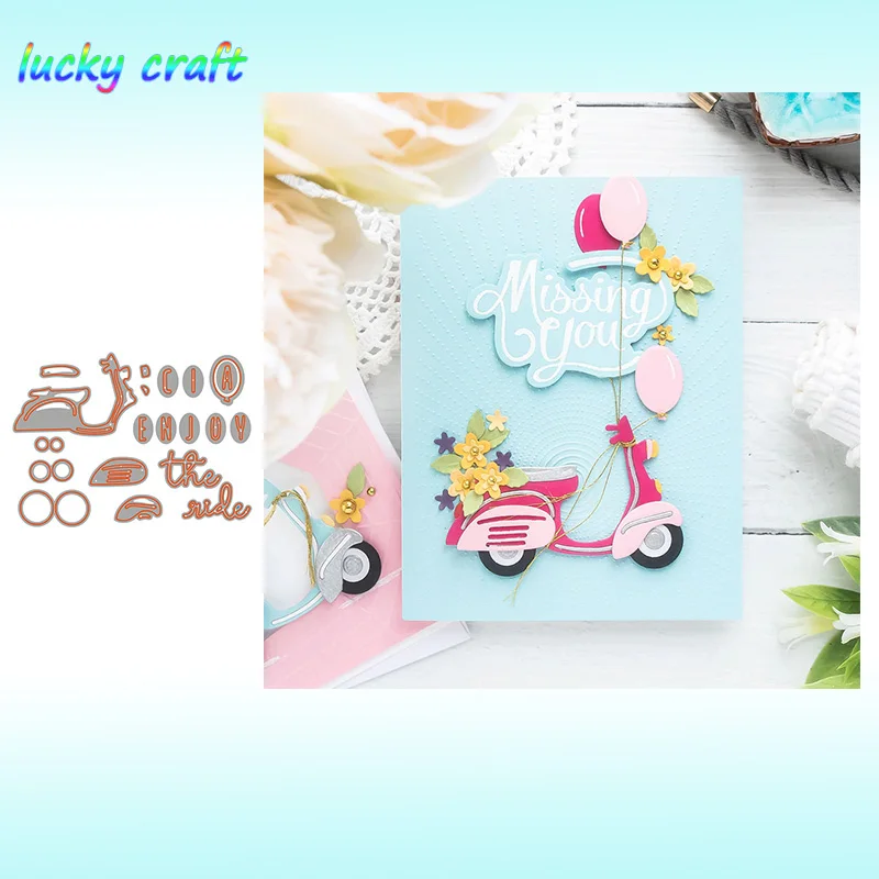 Luck YCraft Car Balloon Happy set Metal Cutting Dies for DIY Scrapbooking Embossing Paper Cards Making Crafts Dies Cut New 2019
Luck YCraft Car Balloon Happy set Metal Cutting Dies for DIY Scrapbooking Embossing Paper Cards Making Crafts Dies Cut New 2019