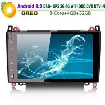9" Android 8.0 Autoradio GPS DAB+Navi BT Wifi For Mercedes A/B-Class W169 W245 4G Radio RDS USB SD DVR DTV-IN TPMS OBD Bluetooth 
9" Android 8.0 Autoradio GPS DAB+Navi BT Wifi For Mercedes A/B-Class W169 W245 4G Radio RDS USB SD DVR DTV-IN TPMS OBD Bluetooth