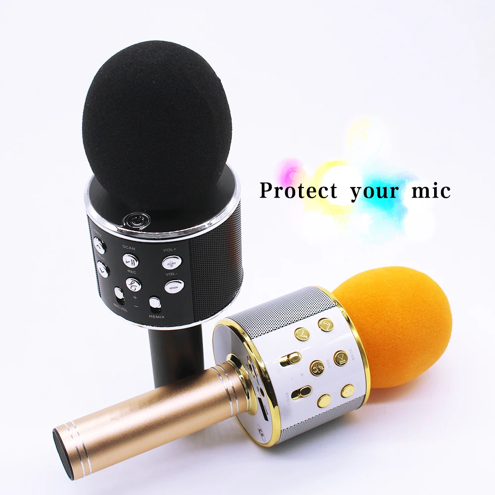 WS858 BluetoothWireless Karaoke Microphone AUX line/ Micro USB charging Line / Foam microphone Covers/ Microphone Case box
WS858 BluetoothWireless Karaoke Microphone AUX line/ Micro USB charging Line / Foam microphone Covers/ Microphone Case box