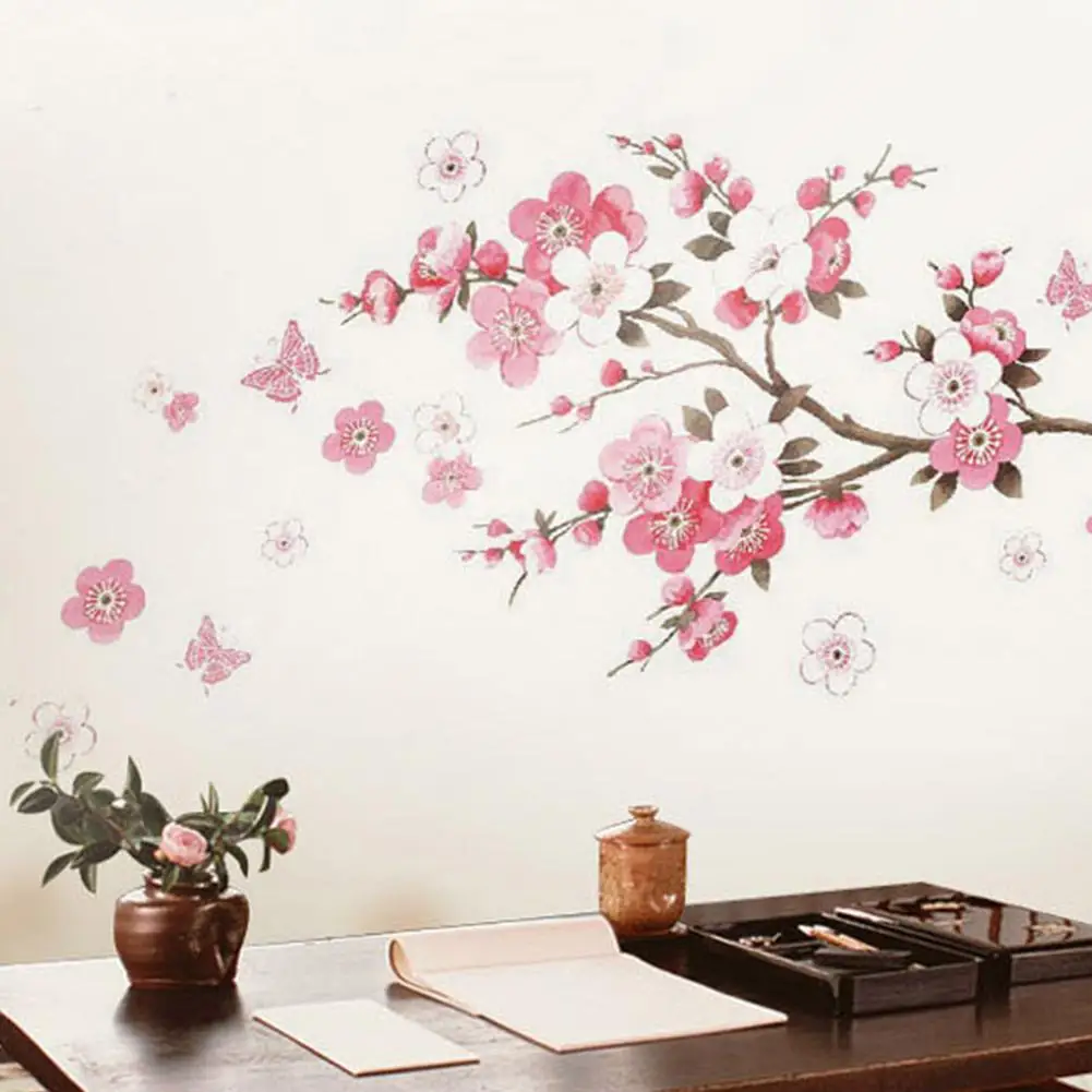 DSstyles Large Removable Beautiful Peach Flower Pattern Wall Sticker Art Decals Living Room Bedroom Study Decor
DSstyles Large Removable Beautiful Peach Flower Pattern Wall Sticker Art Decals Living Room Bedroom Study Decor
