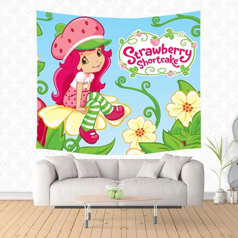 Large Cartoon Girl&Strawberry Shortcake Wall Hanging Tapestry Custom Beach Yoga Mat Polyester Thin Shawl Blanket Picnic
Large Cartoon Girl&Strawberry Shortcake Wall Hanging Tapestry Custom Beach Yoga Mat Polyester Thin Shawl Blanket Picnic