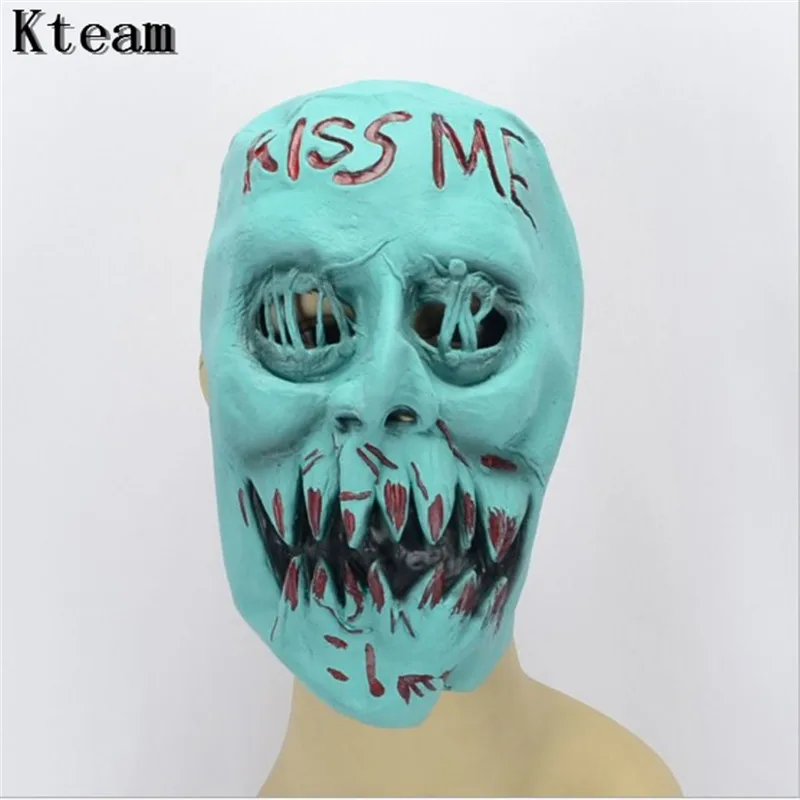 Ht Sale The Purge 3 Masks Kiss Me Mask Cosplay Halloween Party Cosplay Horror Mask Election Year Mask Halloween Party Prop Toys
Ht Sale The Purge 3 Masks Kiss Me Mask Cosplay Halloween Party Cosplay Horror Mask Election Year Mask Halloween Party Prop Toys