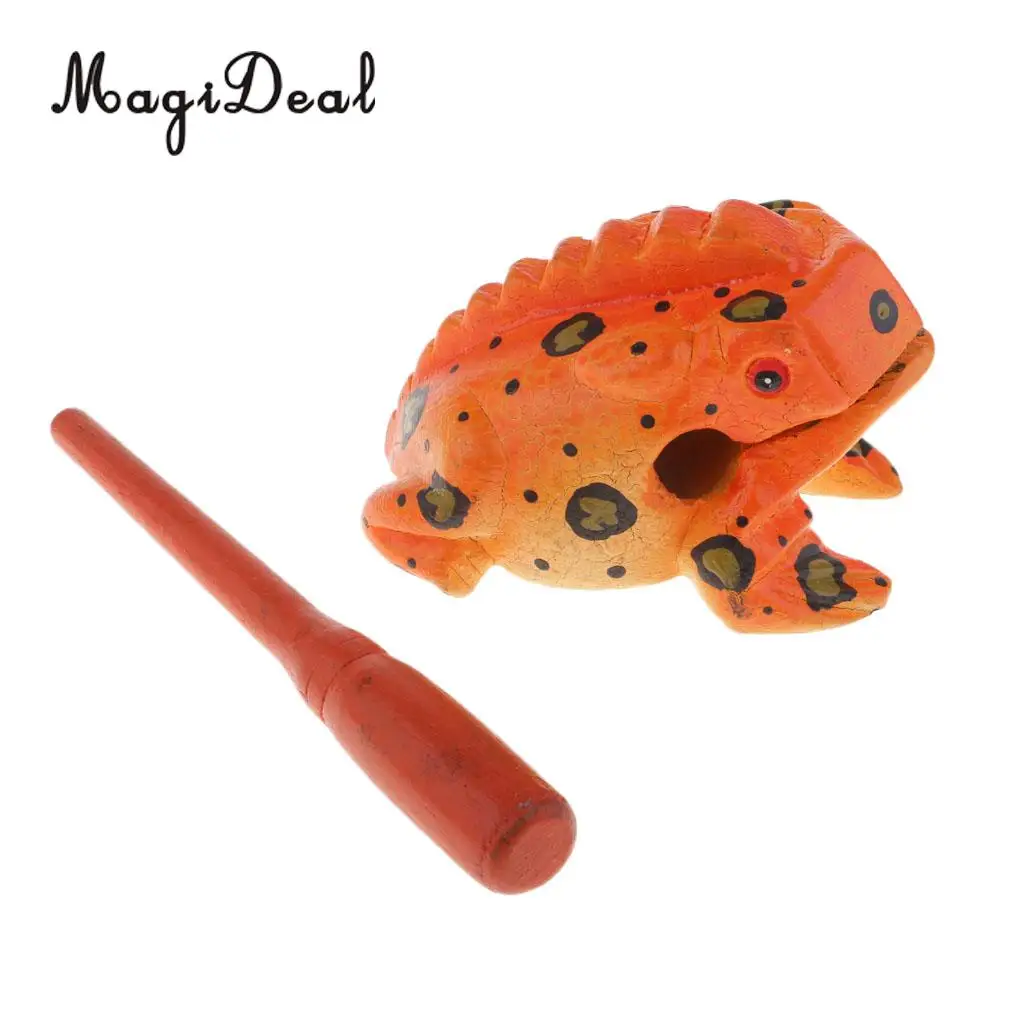 Ancient Siamese Wooden Croaking Frog Musical Instrument! Good Luck &Fortune!