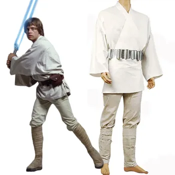 Luke Skywalker Cosplay Costume Adult Halloween Costumes 
Luke Skywalker Cosplay Costume Adult Halloween Costumes