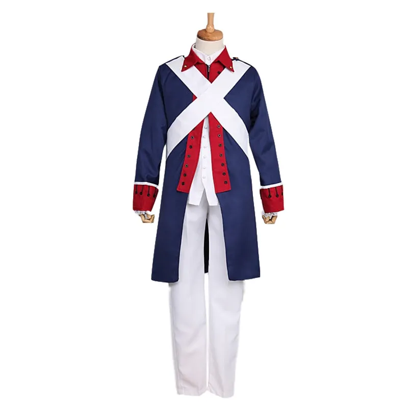 Anime Hetalia Axis Powers American Revolution Military Uniform Cosplay Costume Halloween
Anime Hetalia Axis Powers American Revolution Military Uniform Cosplay Costume Halloween