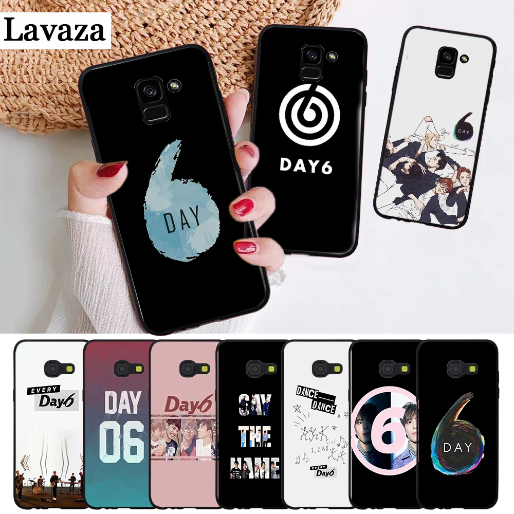 Силиконовый чехол DAY6 для Samsung A2 Core A3 A5 A6 Plus A7 A8 A9 A10 A30 A50 A60 A70 A10S A30S A50S A70s|Бамперы| |