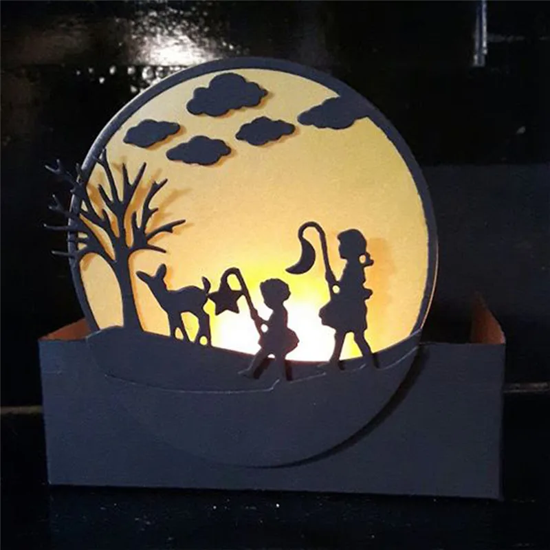 Eastshape Human Metal Cutting Dies Scrapbooking for Card Making DIY Embossing Cuts Moon Star New Craft Dies Child with Lantern
Eastshape Human Metal Cutting Dies Scrapbooking for Card Making DIY Embossing Cuts Moon Star New Craft Dies Child with Lantern