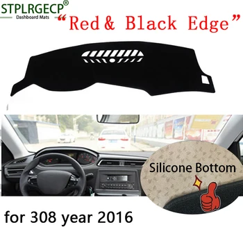 Stplrgecp Top Quality Double layer Dash Mat Dashmat Dashboard Cover Sun Shade Dash Board Cover Carpet for Peugeot 308
Stplrgecp Top Quality Double layer Dash Mat Dashmat Dashboard Cover Sun Shade Dash Board Cover Carpet for Peugeot 308