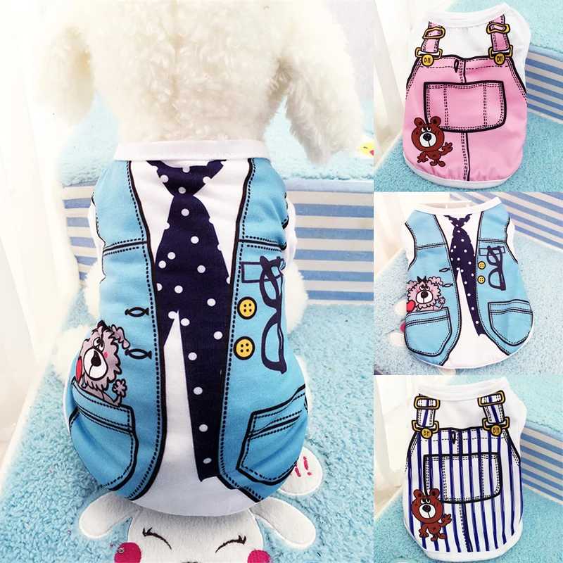 Fashion Pet Dog Clothes For Small Dogs Summer Cotton Puppy Pet Shirt t shirt Cat Vest Chihuahua Yorkshire Pug Clothing Costumes
Fashion Pet Dog Clothes For Small Dogs Summer Cotton Puppy Pet Shirt t shirt Cat Vest Chihuahua Yorkshire Pug Clothing Costumes