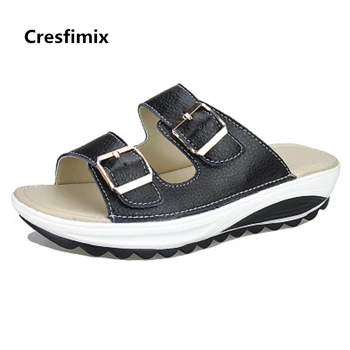 Cresfimix sandalias de mujer women cool spring & summer genuine leather sandals female cute comfy height increased sandals b2126
Cresfimix sandalias de mujer women cool spring & summer genuine leather sandals female cute comfy height increased sandals b2126
