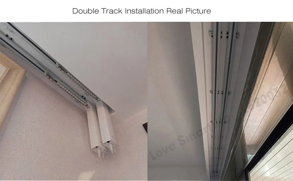 Original Dooya Super Quiet Electric Curtain Track for Xiaomi aqara Dooya KT82DT82 motor, Dooya Automatic Curtain Track System-5