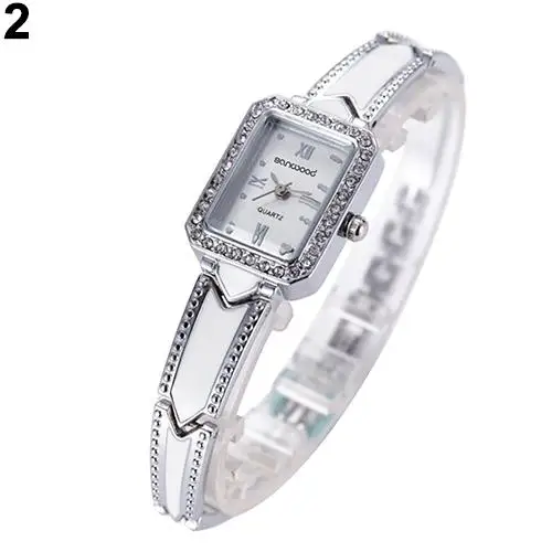 2019 Women Square Roman Numeral Stainless Steel Band Analog Quartz Bangle Wrist Watch relojes woman watch dames horloges
2019 Women Square Roman Numeral Stainless Steel Band Analog Quartz Bangle Wrist Watch relojes woman watch dames horloges