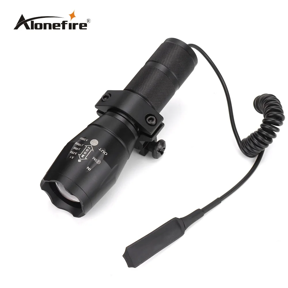 G700 Tactical white hunting Pistol flash light torch CREE T6 LED light zoomable Waterproof Flashlight+scope mount+Remote Switch
G700 Tactical white hunting Pistol flash light torch CREE T6 LED light zoomable Waterproof Flashlight+scope mount+Remote Switch